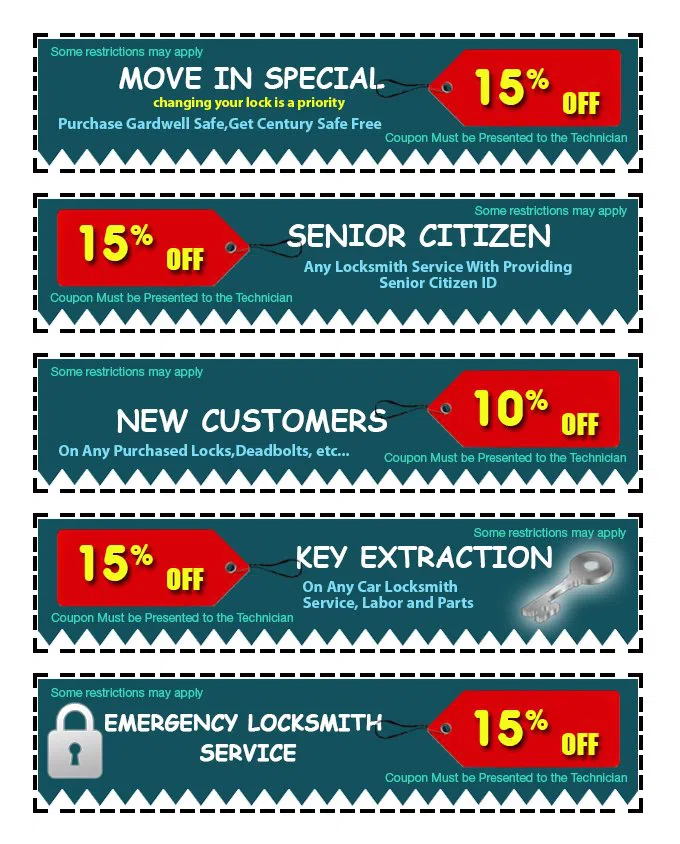 Father Son Locksmith Shop Inglewood, CA 310-975-3196 - coupon